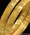 BR1074-2.4 Grand Real Gold Ethnic Bangles Set For Ladies Bridal Design