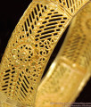 BR1078-2.6 Bollywood Grand Screw Type Gold Kada Bangle Design Online