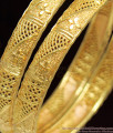 BR1085-2.8 Unique Bridal Design Kerala Traditional Gold Bangle For Marriage