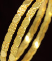 BR1090-2.6 Gold Mango Design Thin South Indian Bangles Collection Daily Use BR1090-2.6 Gold Mango Design Thin South Indian Bangles Collection Daily Use