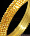 BR1095-2.6 Fancy Thin Neli Curvy Gold Bangles For Ladies Special Discount