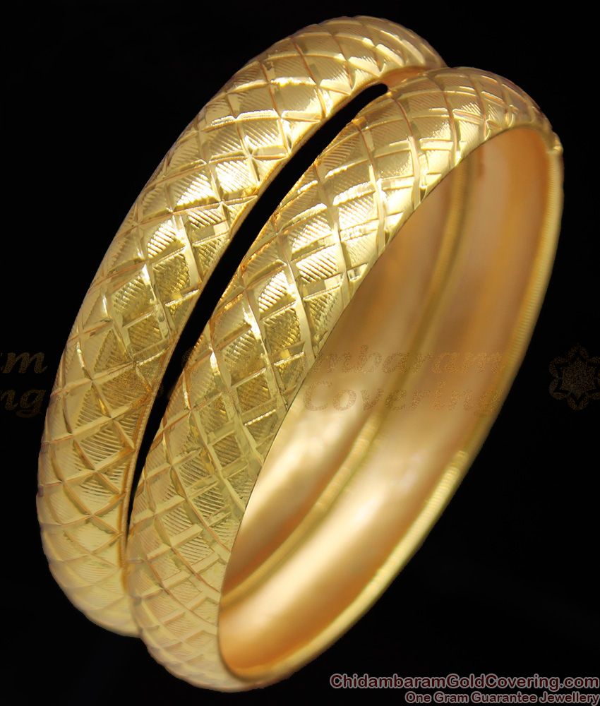 BR1097-2.4 Premium Design Thick Kappu One Gram Gold Jewelry Online