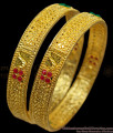 BR1145-2.6 Unique Forming Design Gold Bridal Collection Bangles For Ladies