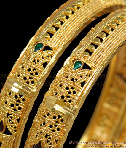 Alhudapk Com Gold Bangles Set South Indian Trendy Pattern Gold