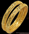 BR1189-2.4 Surreal Gold Inspired Bangles For Womens Daily Wear Jewelry