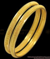 BR1193-2.4 Royal Look Circle Model Gold Plated Bangle Jewelry For Ladies