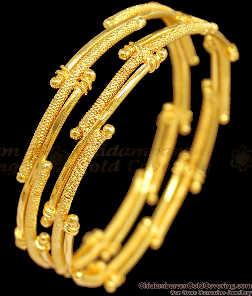 BR1206-2.8 Fancy Design Gold Plated Party Wear Bangles Jewelry Collections BR1206-2.8 Fancy Design Gold Plated Party Wear Bangles Jewelry Collections