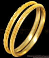 BR1209-2.8 Unique Gold Pattern Handmade Design Bangles Online Shopping