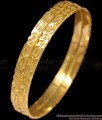 BR1220-2.10 Ethnic Design Chidambaram Gold Plated Bangles South Indian Jewellery Online