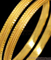 BR1223-2.10 Aspiring Look Fancy Model Gold Plated Bangles Jewelry For Ladies