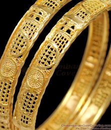 BR1225-2.6 Surreal Gold Finish Bridal Design Bangles For Ladies Latest Arrival BR1225-2.6 Surreal Gold Finish Bridal Design Bangles For Ladies Latest Arrival