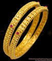 BR1238-2.4 Trendy Kemp Work Leaf Pattern Gold Forming Bangles For Ladies