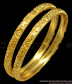 BR1257-2.4 Blooming Flowers Real Gold Forming Pattern Unique Bangle Collections