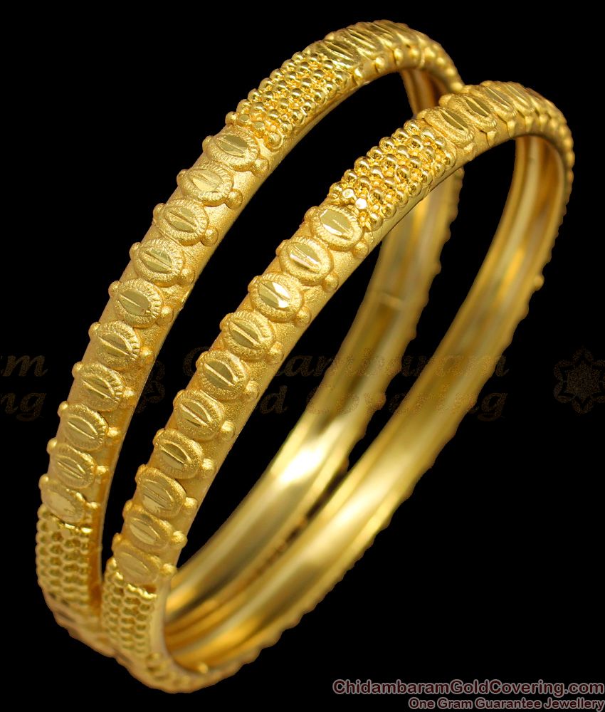 BR1258-2.4 Morning Breeze Real Gold Forming Pattern Unique Bangle Collections