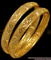 BR1271-2.4 Aspiring Handmade Design Gold Bridal Bangle Collections