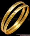 BR1277-2.4 Set of Two One Gram Bangle Designs For Ladies Online Store