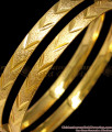 BR1279-2.6 Simple One Gram Gold Bangle Designs For Ladies Online Store