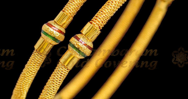 BR1281-2.4 Size South Indian Spring Model Daily Wear Imitation Bangles