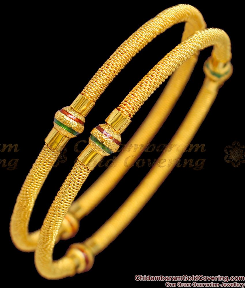 BR1281-2.8 Size South Indian Spring Model Daily Wear Imitation Bangles