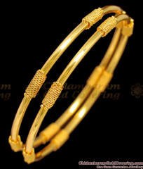 BR1282-2.4 Set of Two Thin Gold Plated Bangle Collections for Daily Use BR1282-2.4 Set of Two Thin Gold Plated Bangle Collections for Daily Use