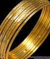 BR1283-2.6 Simple Design Set Of Eight Gold Plated Bangles Daily Wear Jewellery BR1283-2.6 Simple Design Set Of Eight Gold Plated Bangles Daily Wear Jewellery