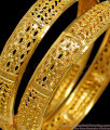 BR1285-2.6 Size Delightful One Gram Gold Daily Wear Kerala Bangles