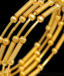 BR1316-2.4 Best Party Wear Collection Gold Plated Bangles Set Of Four Attractive Models BR1316-2.4 Best Party Wear Collection Gold Plated Bangles Set Of Four Attractive Models