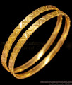 BR1329-2.8 Zig Zag Luxury Original Five Metal Gold Set Bangles For Women Regular Use