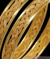 BR133-2.8 Size Cross Hatched Daily Wear 2 Pcs Imitation Guarantee Bangles