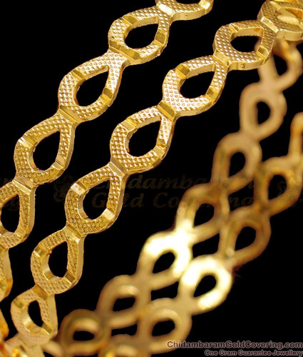 Gold bangles design for party wear on sale