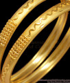 BR1351-2.4 Unique Design Real Gold Forming Pattern Unique Bangle Collections