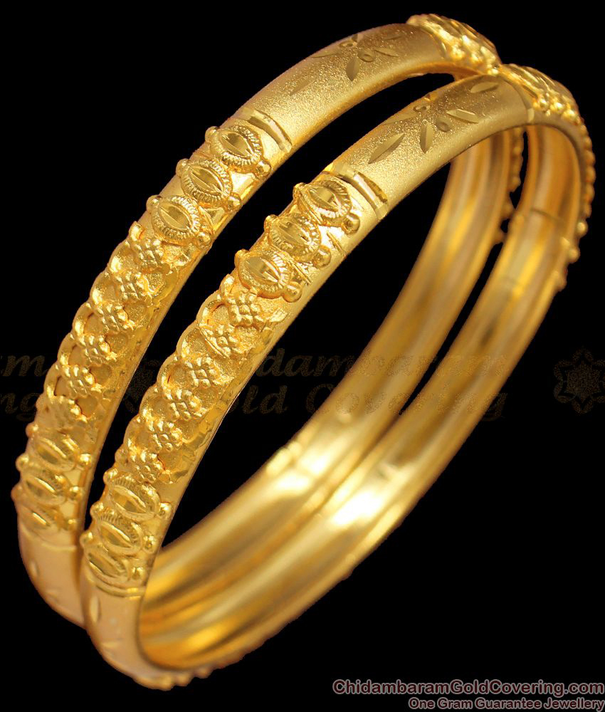 BR1352-2.8 Unique Design Real Gold Forming Pattern Unique Bangle Collections