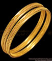 BR1357-2.10 Set Of Two Real Gold Pattern Self Design Bangles For Ladies Online BR1357-2.10 Set Of Two Real Gold Pattern Self Design Bangles For Ladies Online