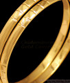 BR1359-2.4 Original Impon Gold Inspired Light Weight Thin Bangles For Special Occasions