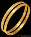 BR1368-2.4 Original Impon Long Life Daily Wear Gold Bangle Collections