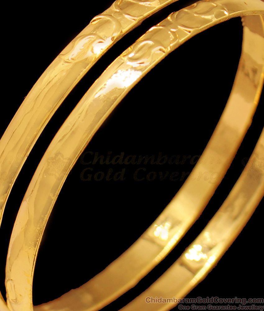 BR1368-2.4 Original Impon Long Life Daily Wear Gold Bangle Collections