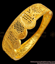 BR1382-2.6 Unique Grand Bridal Screw Type Model Gold Forming Bangle