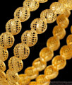 BR1390-2.6 Gold Inspired Flower Model Attractive Bangles For Regular Use