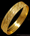 BR1407-2.4 South Indian Model Gold Covering Bangles For Women Daily Use