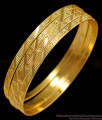 BR1407-2.6 South Indian Model Gold Covering Bangles For Women Daily Use