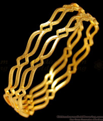 BR1408-2.4 New Fashion Fancy Design Plain Gold Bangles For Ladies   BR1408-2.4 New Fashion Fancy Design Plain Gold Bangles For Ladies