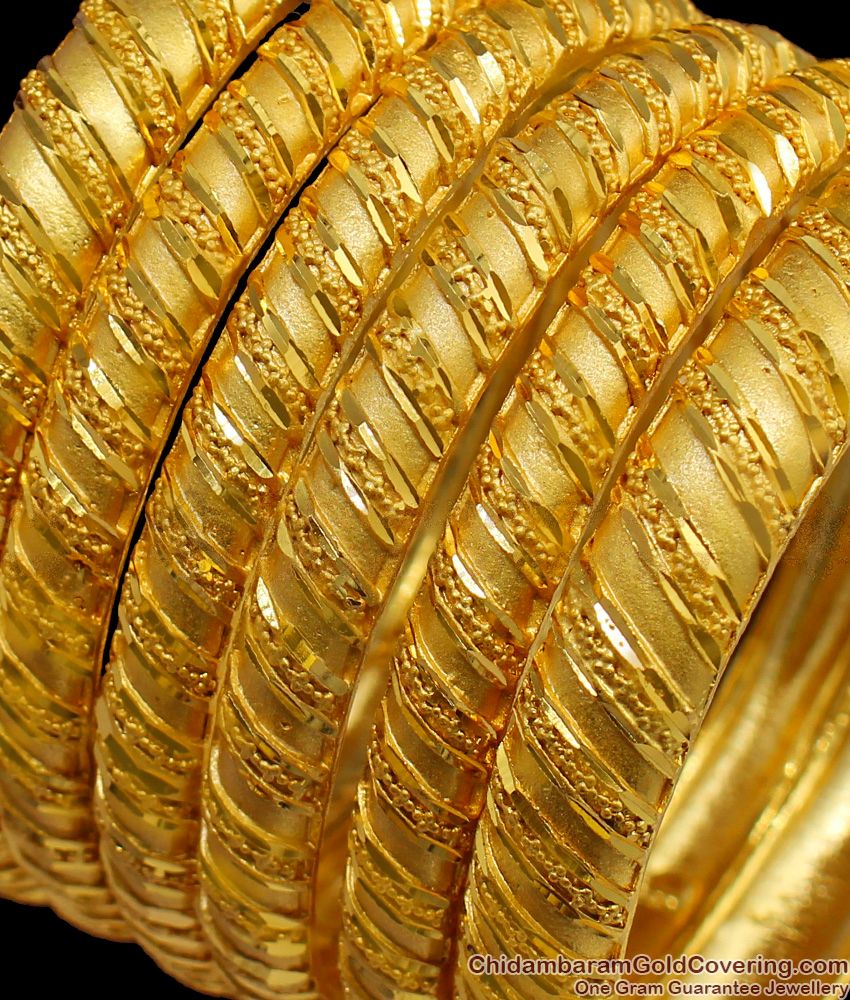 BR1411-2.10 Set Of Six Traditional Plain Twist Model Real Gold Forming Bridal Bangles BR1411-2.10 Set Of Six Traditional Plain Twist Model Real Gold Forming Bridal Bangles