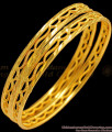 BR1418-2.6 Size Trendy Light Weight Gold Designer Bangles Collection