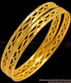 BR1418-2.4 Size Trendy Light Weight Gold Designer Bangles Collection