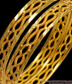 BR1424-2.6 Size Trendy Light Weight Gold Designer Bangles Collection