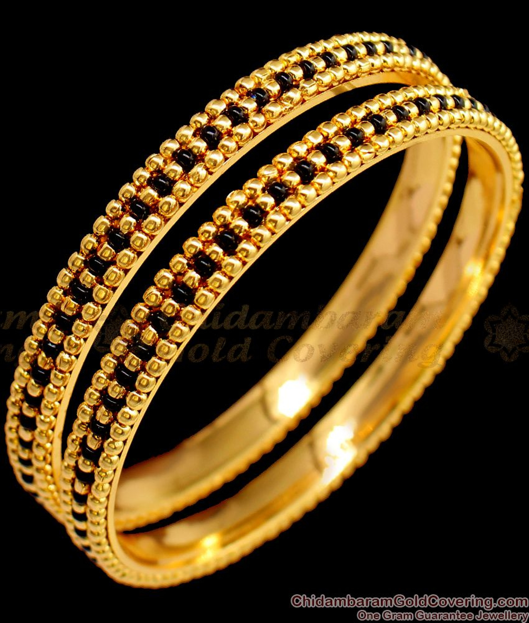 nalla pusala bangles gold