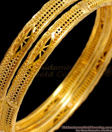 BR1433-2.8 Daily Wear Set of Two One Gram Gold Bangle Collections Shop Online BR1433-2.8 Daily Wear Set of Two One Gram Gold Bangle Collections Shop Online