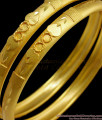BR1435-2.6 Kodi Pattern Real Gold Forming Pattern Unique Bangle Collections