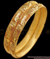 BR1441-2.6 Trendy Thick Kerala Gold Bangle Design For Women Buy Online