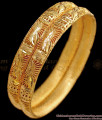 BR1441-2.10 Trendy Thick Kerala Gold Bangle Design For Women Buy Online